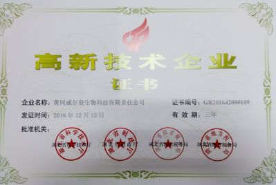 公司高新技術(shù)企業(yè)證書(shū)